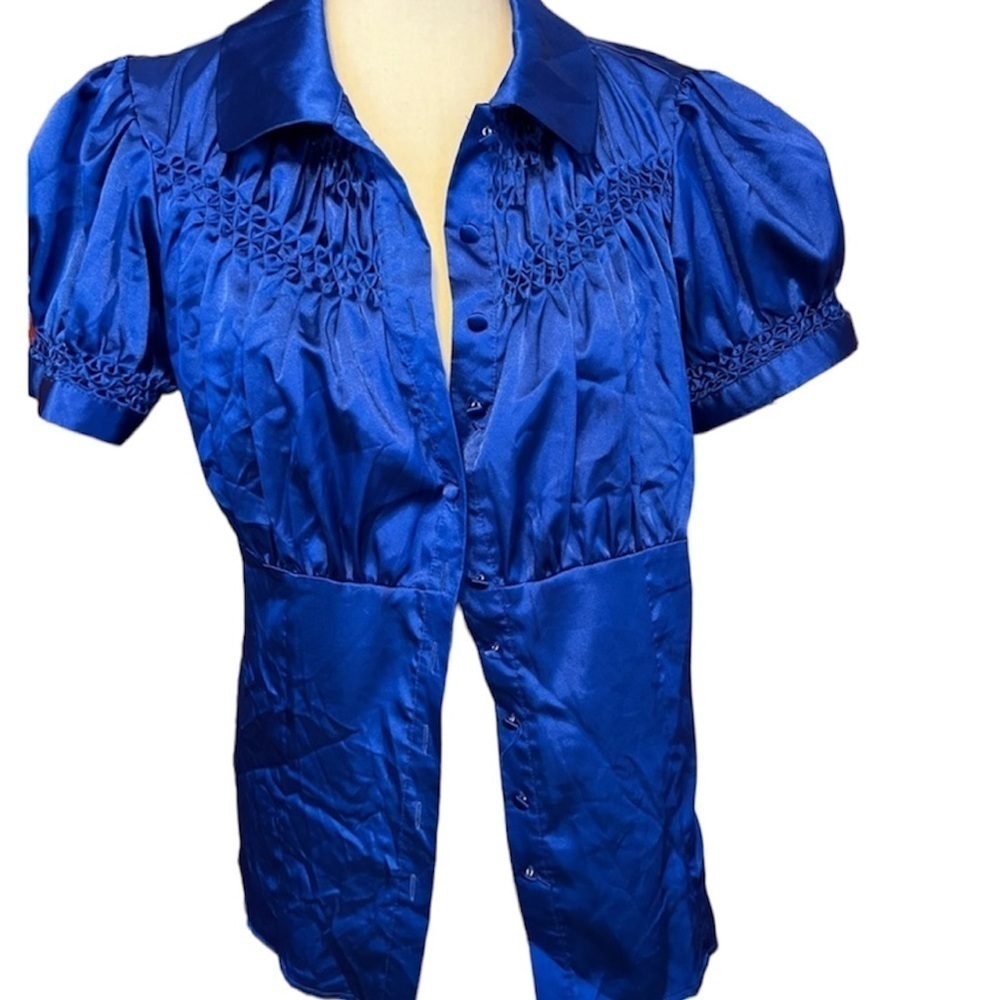 NWT John Paul Richard Button Blouse L